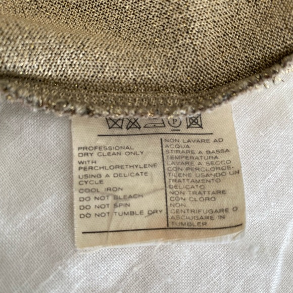 Vintage metal threaded Salvatore Ferragamo Top - Picture 5 of 5